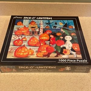 Vermont Christmas Co Jack O Lanterns 1000 piece puzzle